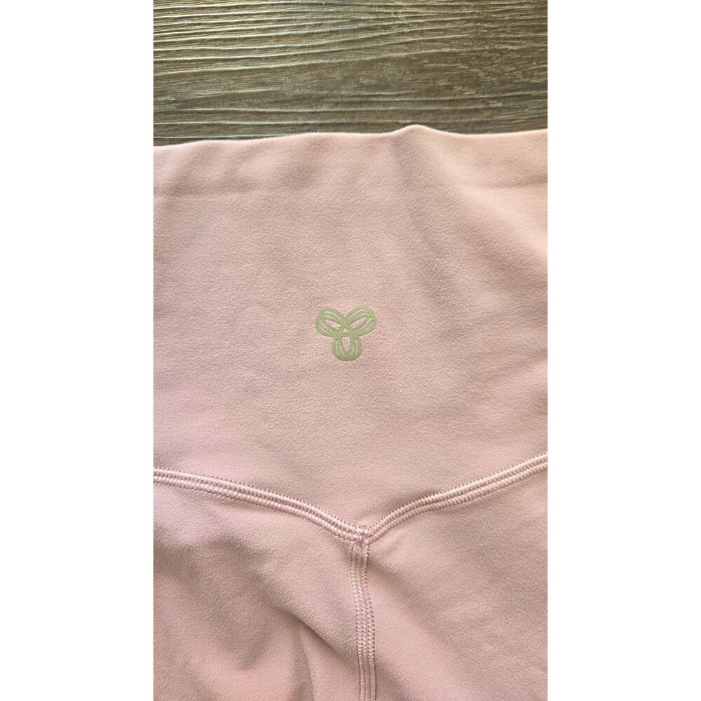Aritzia Golden Women's Pink High Rise Ankle Leggings 6 Stretch Yoga